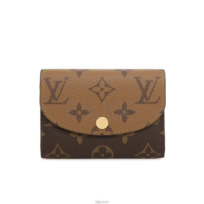 Louis Vuitton M82333 Rosalie Coin Purse, Brown, One Size