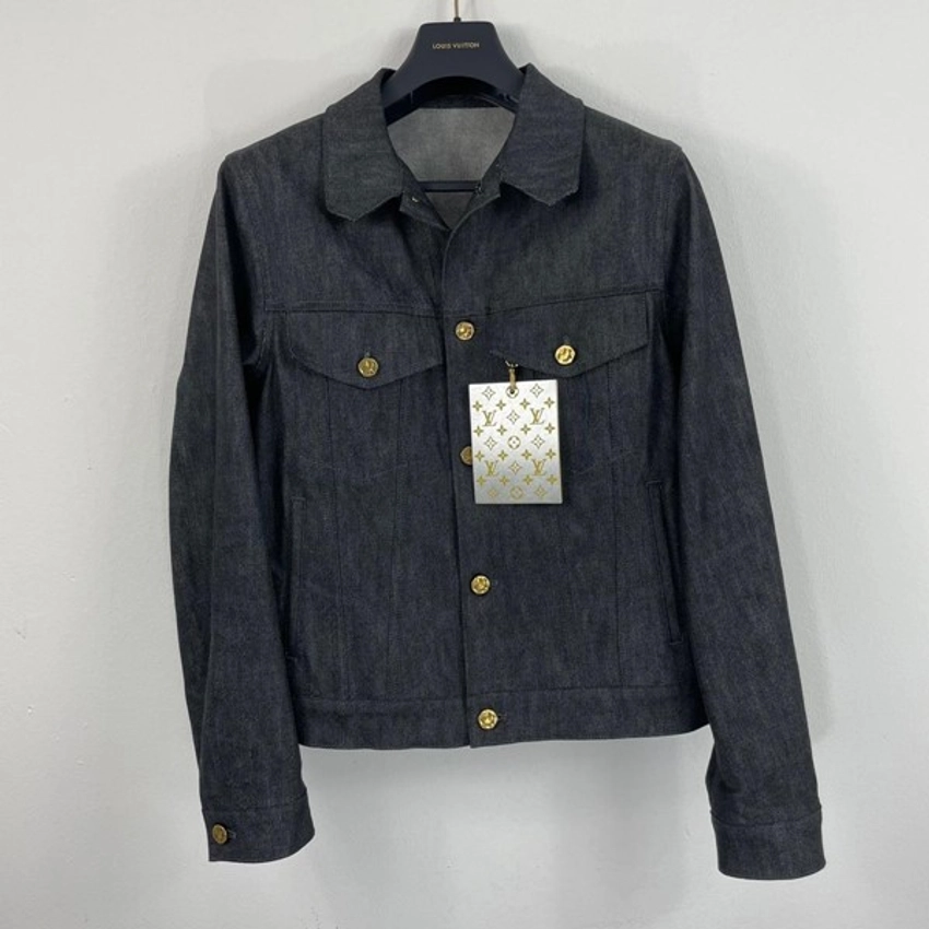 Louis Vuitton LV MEN MONOGRAM DNA DENIM JACKET 1A8X8A