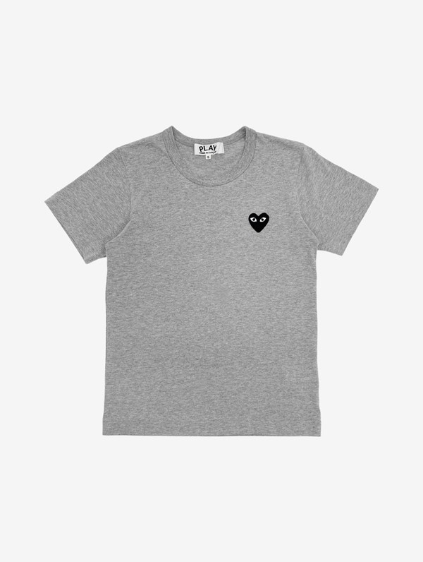 꼼데가르송] 블랙 하트 와펜 티셔츠,BLACK HEART WAPPEN T-SHIRT | 카멜