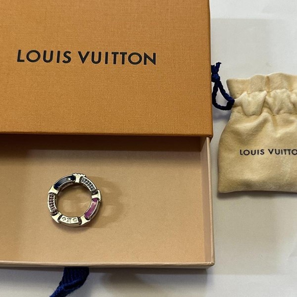 Louis Vuitton M00768 LV Eclipse Bague, Gold, M