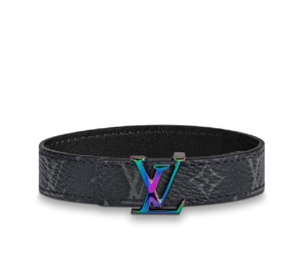 Louis Vuitton Prism Reversible Bracelet Monogram Eclipse Mini 14MM