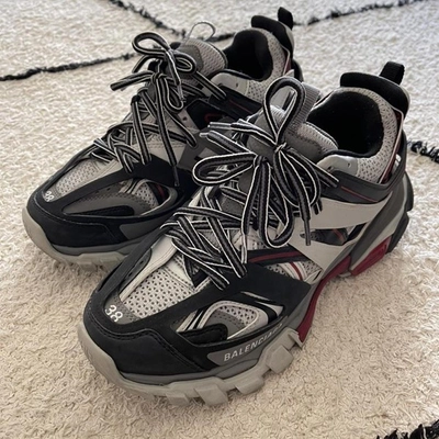 Buy Balenciaga Track Trainer 'Black Red' - 542023 W1GB6 1002