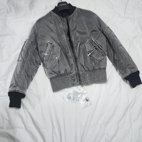 Maison Margiela 16aw boa fleece MA-1+sobrape.com.br